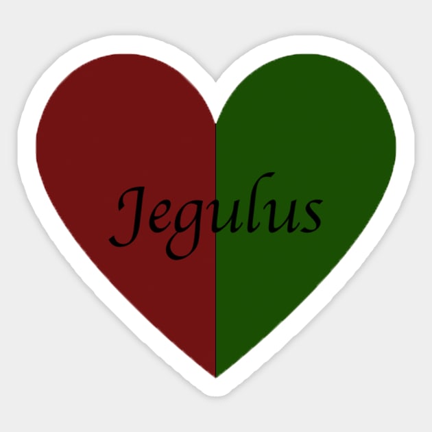 Jegulus Sticker by ThePureAudacity